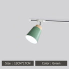 Macaron Nordic Track Light Modern COB Rail Spotlight Living Room Restaurant Wooden Ceiling Lights Commercial Shop Light