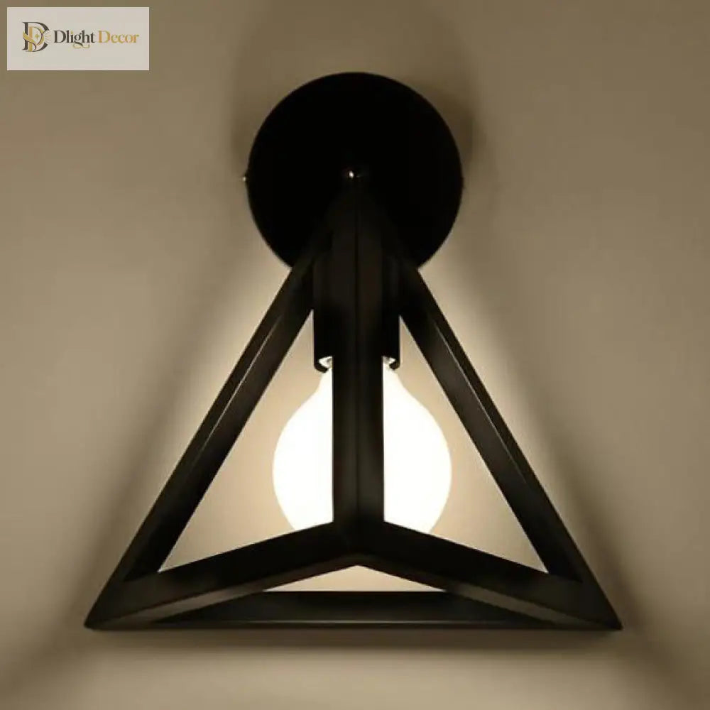 Malia Industrial Chic Wall Sconce: Modern Design Meets Classic Charm