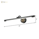 Margaux’s Modern Swing Arm Led Vanity Light: Elevate Your Space With Style And Function
