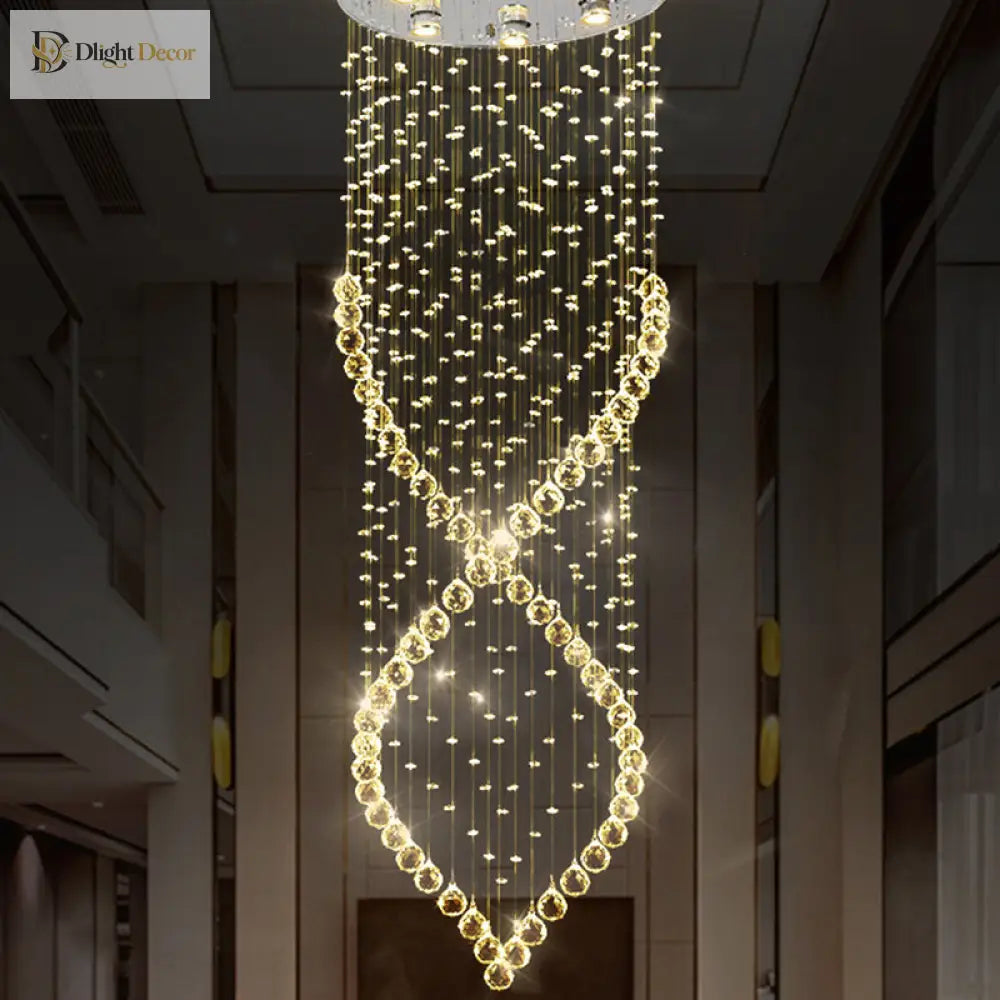 Mckenna Modern 6 - Light Nickel & Crystal Flushmount Ceiling Light