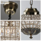 Medieval French Court Style Crystal Chandelier - Retro Luxury Lighting For Living Rooms And Bedrooms