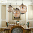 Medieval French Court Style Crystal Chandelier - Retro Luxury Lighting For Living Rooms And Bedrooms