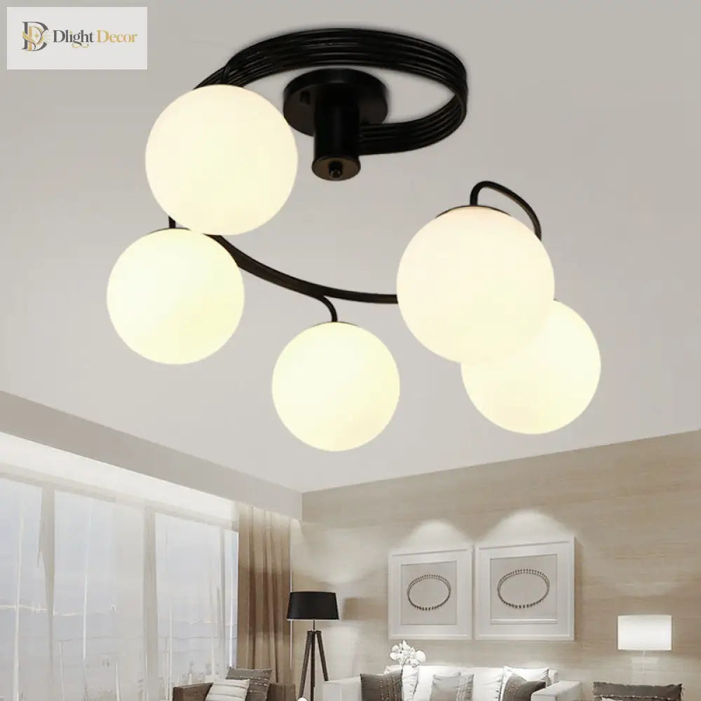 Melissa Timeless Elegance - Semi - Flush Mount Ceiling Light