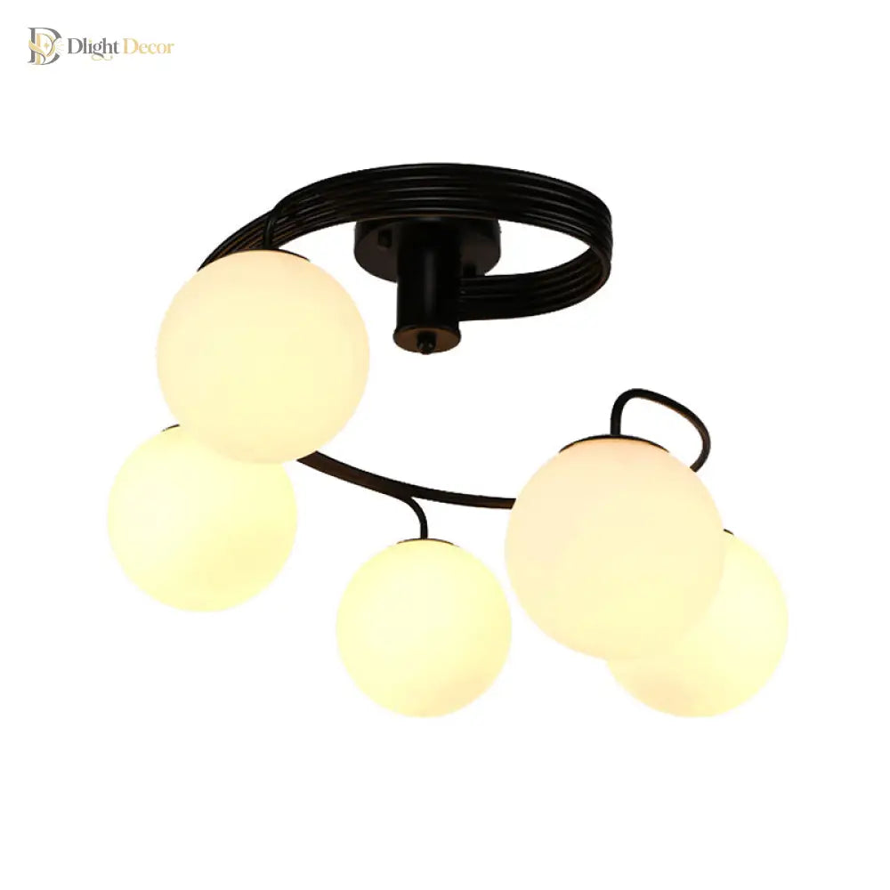 Melissa Timeless Elegance - Semi - Flush Mount Ceiling Light
