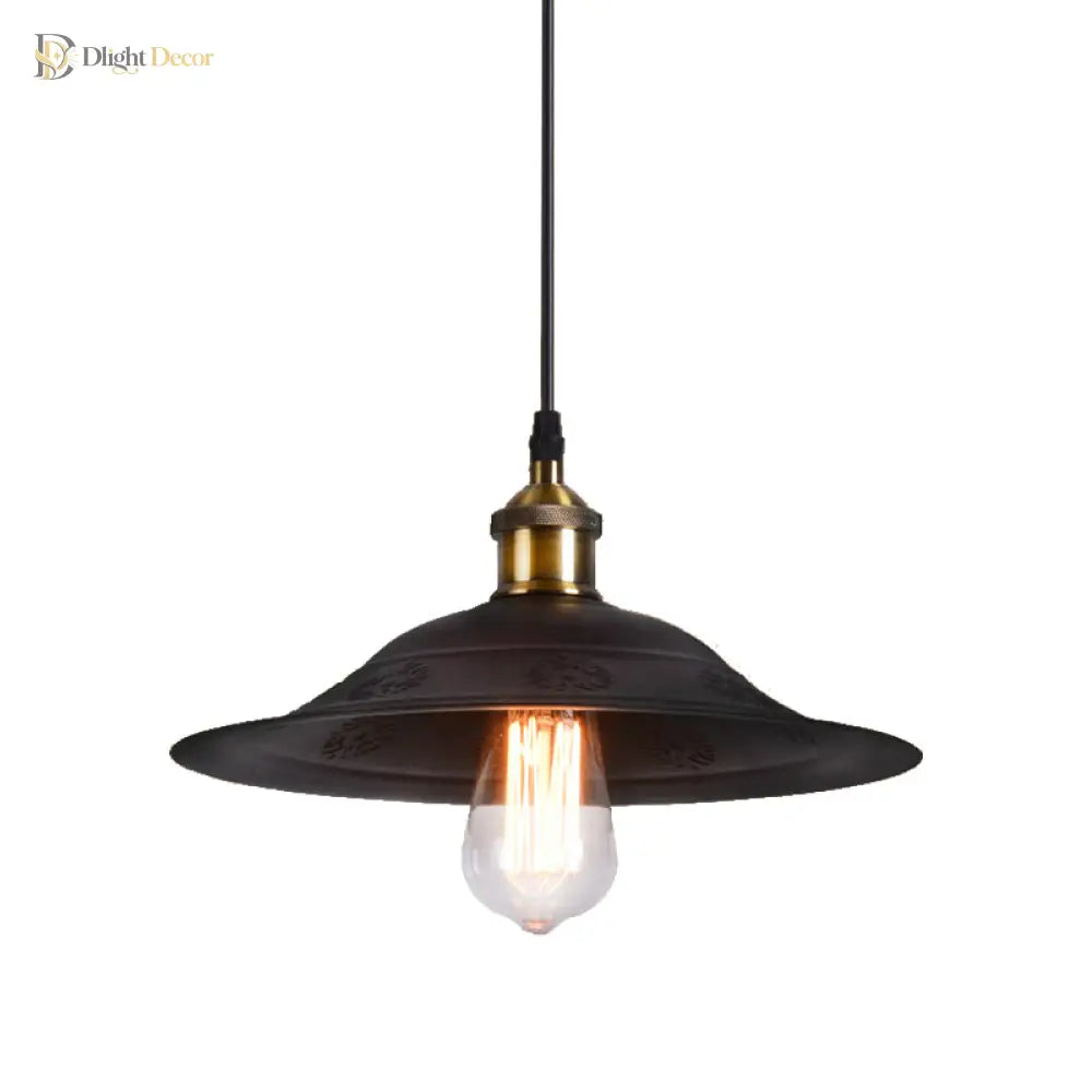Michelle Bell Pendant: Edgy Style & Warm Glow