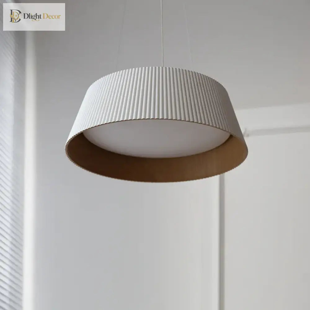 Minimalism Designer Wood Grain Ceiling Lamp - Led Dining Room Bedroom Kitchen Decoration Chandelier
