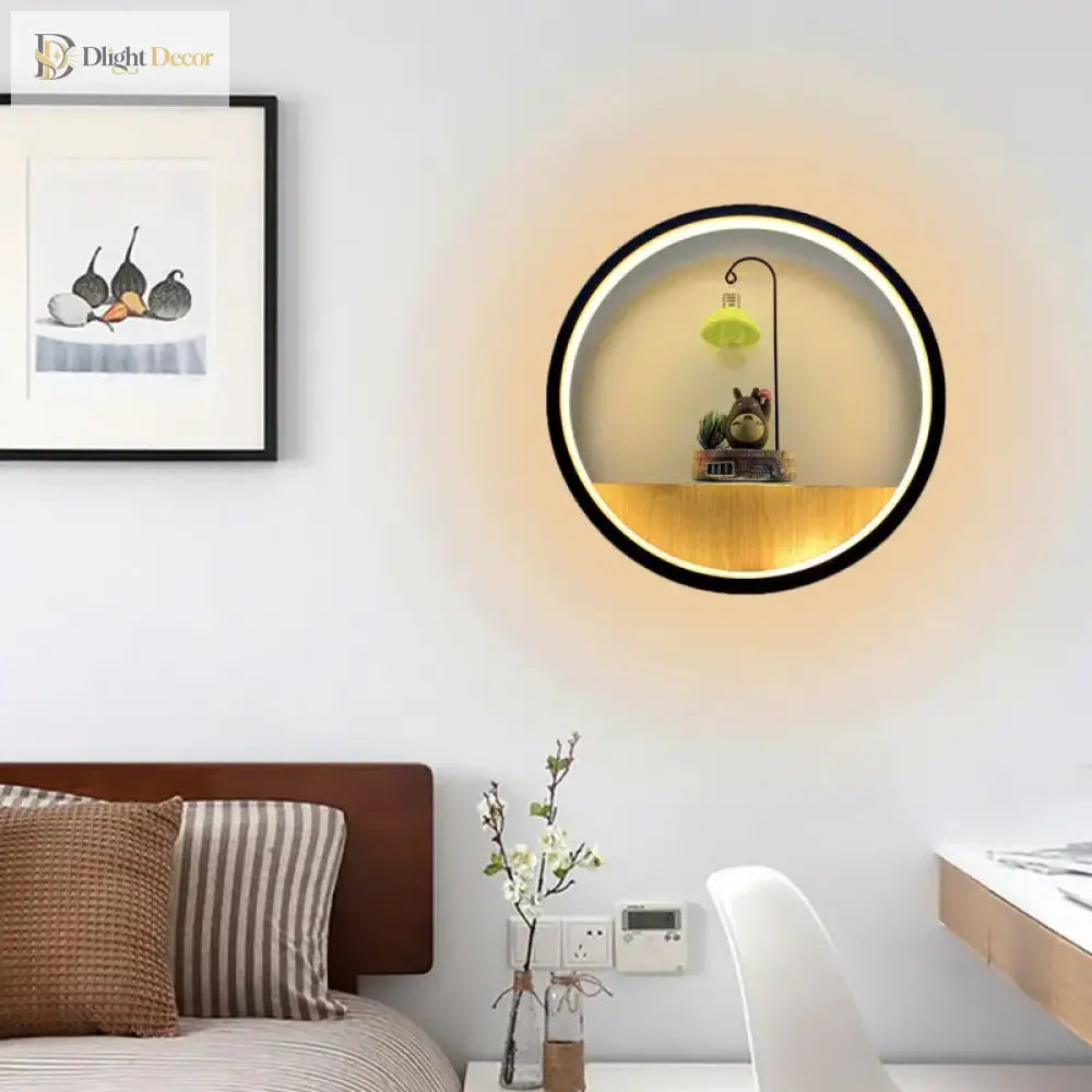 Dlight Decor Minimalist Cartoon Wall Light for Kids Wall Art