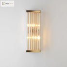Modern Elegance Meets Warmth: Minimalist Crystal Wall Sconce