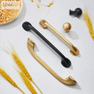 Minimalist Zinc Alloy Cabinet Handles - American Style Drawer Knobs for Wardrobes and Furniture Handles