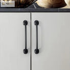 Minimalist Zinc Alloy Cabinet Handles - American Style Drawer Knobs for Wardrobes and Furniture Handles
