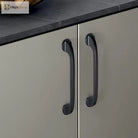 Minimalist Zinc Alloy Cabinet Handles - American Style Drawer Knobs for Wardrobes and Furniture Handles