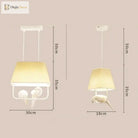 Creative Bird Pendant Lights - Simple Japan Style Chandelier For Ceiling Light In Study Dining Room