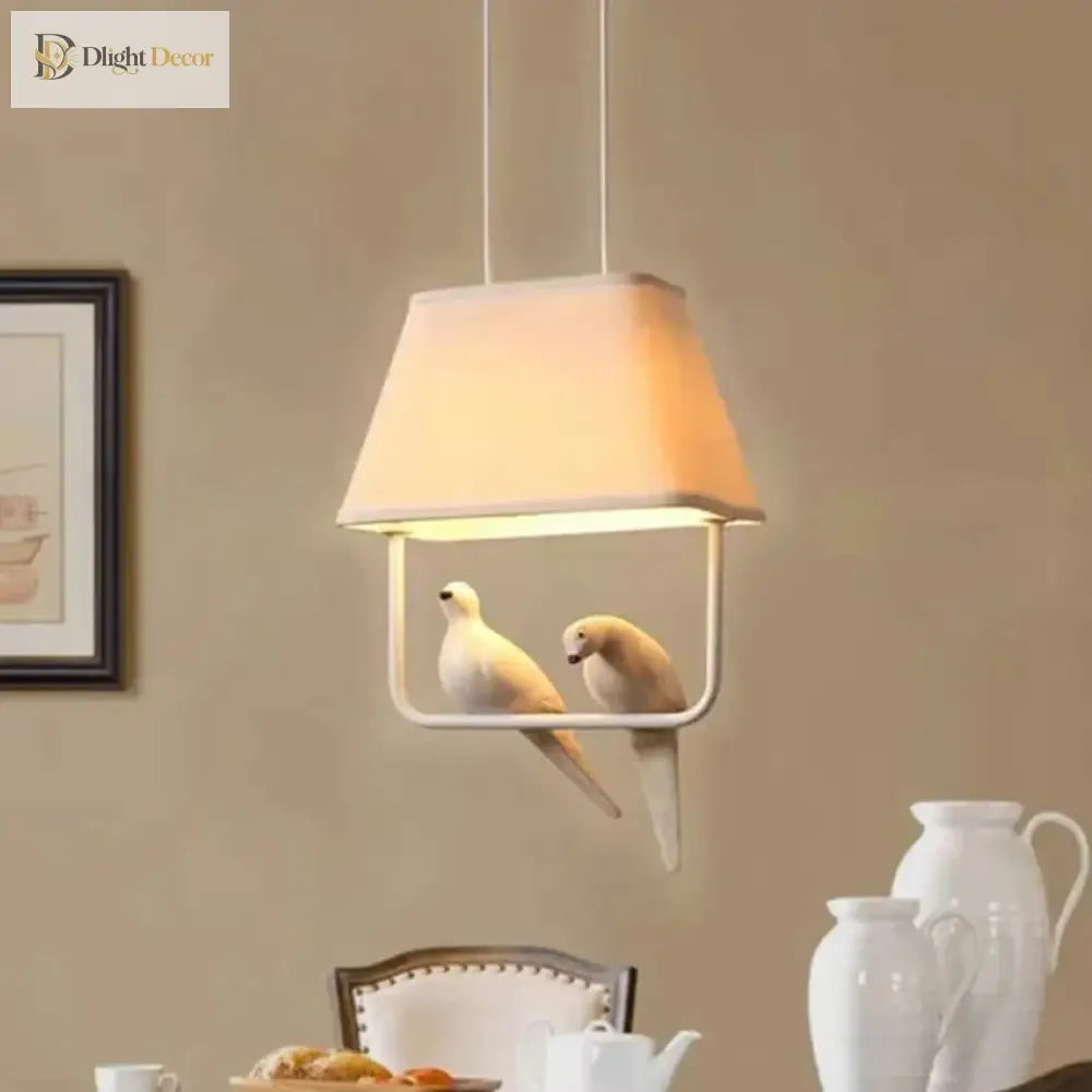 Creative Bird Pendant Lights - Simple Japan Style Chandelier For Ceiling Light In Study Dining Room