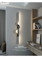 Dlight Decor Black Modern LED Wall Light Fixture