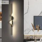 Dlight Decor Black Modern LED Wall Light Fixture