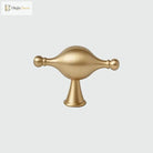 Modern Brass Cabinet Handles – Brushed Gold Bar Knobs for Furniture (60mm-368mm) Handles