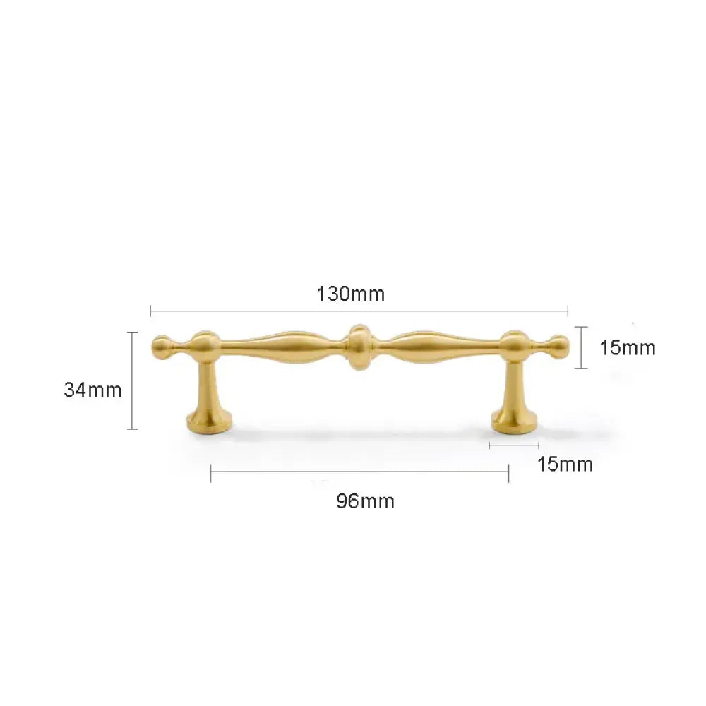 Modern Brass Cabinet Knobs & Pulls – configuration option 10