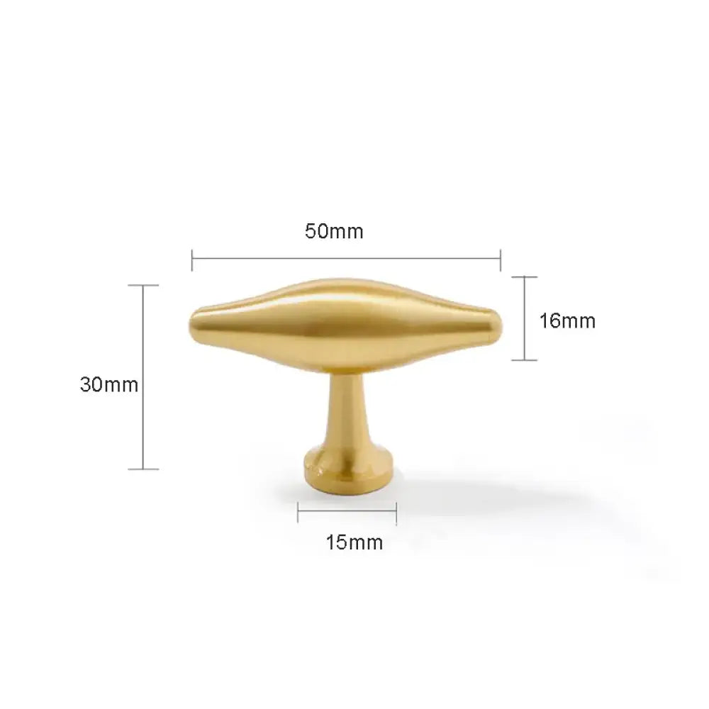 Modern Brass Cabinet Knobs & Pulls – configuration option 9