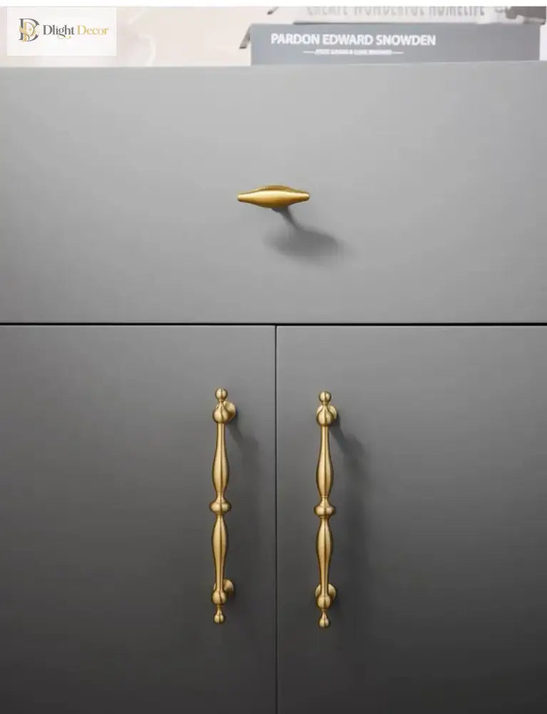 Modern Brass Cabinet Knobs & Pulls – product view 6