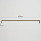 Modern Brass Furniture Bar Handles – Stylish Cabinet Pulls and Towel Bars (7mm Solid Brass) 2007-A408 Handles