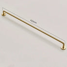 Modern Brass Furniture Bar Handles – Stylish Cabinet Pulls and Towel Bars (7mm Solid Brass) 2007-B423 Handles