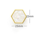 Modern Brass Shell Knobs – Colorful Cabinet Pulls for Wardrobes Dressers and Cupboards white 25mm knob