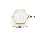 Modern Brass Shell Knobs – Colorful Cabinet Pulls for Wardrobes Dressers and Cupboards white B 25mm knob
