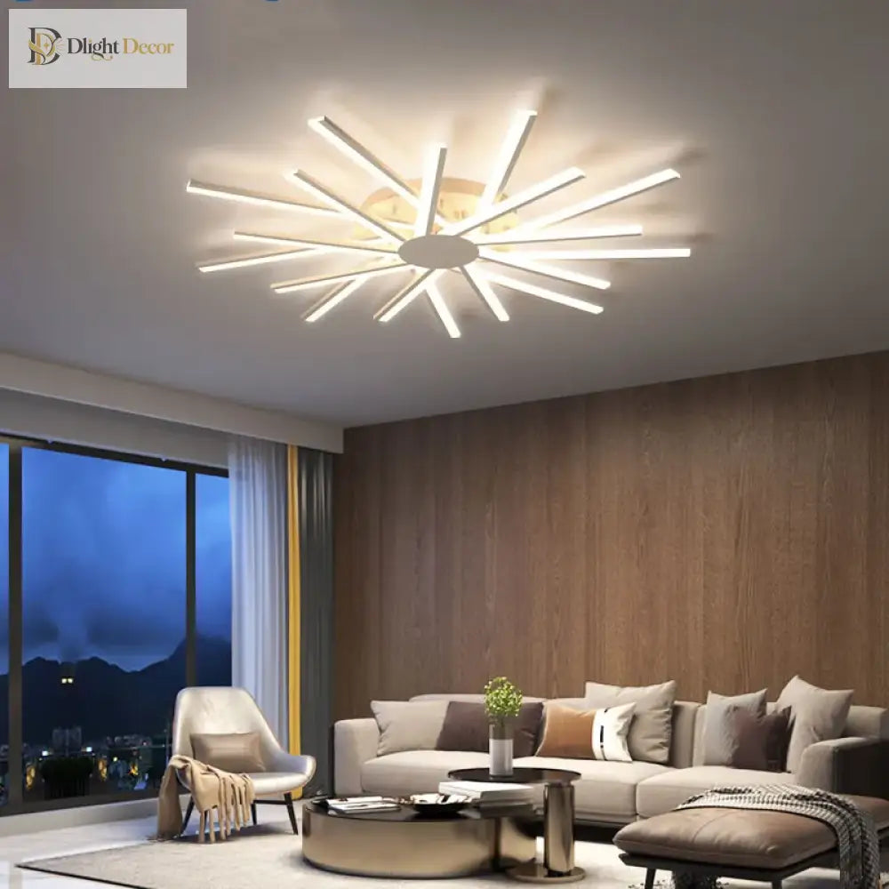 Modern Ceiling Lamps - Elegant Lustre Lights For Living Room Kitchen And Bedroom Decor Ceiling Light
