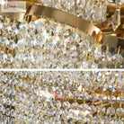 Modern Luxury Long Chandelier - Opulent Illumination For Staircases Villa Lobbies High Ceilings And