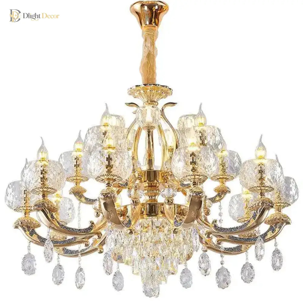 European Modern Simple Chandelier - Luxury Lighting For Home Villa Hotel And Duplex Architectural