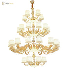 European Style Duplex Building Chandelier - Simple Elegance For Large Living Rooms Hallways And