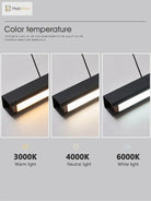 Italian Style Luxury Chandelier - Modern Minimalism For Restaurants Offices And Bars Pendant Lights