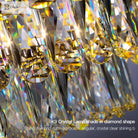 Modern Crystal Chandelier Ceiling - Novelty Trend Lighting For Hall Living Room And Bedroom