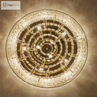 New Modern Crystal Ceiling Lamp - Light Luxury Design For Living Dining And Bedroom Spaces Ceiling