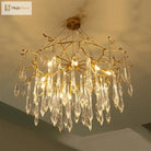 Modern Crystal Chandeliers - Luxury Living And Dining Room Lighting With Bar Design Featuring