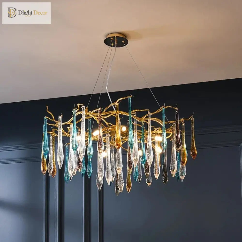 Modern Crystal Chandeliers - Luxury Living And Dining Room Lighting With Bar Design Featuring