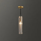 Crystal Brilliance: Customizable Elegance For Your Modern Space Brass / Cylinder