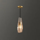Crystal Brilliance: Customizable Elegance For Your Modern Space Brass / Teardrop