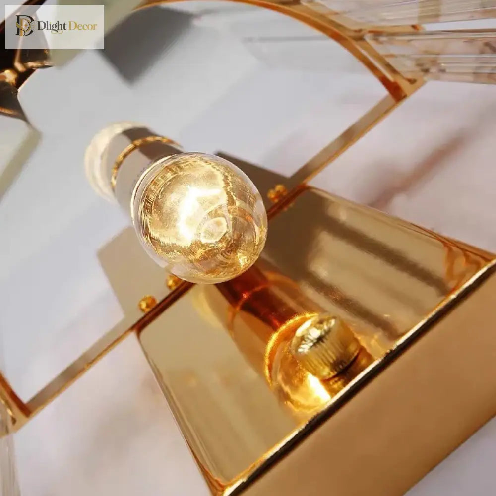 Modern Wall Sconce Lights - Crystal Bedside Dining Living Room Aisle Corridor Stair Lighting For