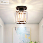 Cyrus’ Modern Cylinder Flush Mount: Sleek Illumination For Your Hallway