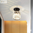Cyrus’ Modern Cylinder Flush Mount: Sleek Illumination For Your Hallway