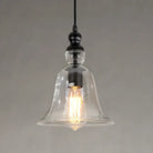 Creative Bell Glass Wall Lamp - Modern Elegance For Bedroom Living Room And Aisle Pendant Lights