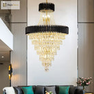 Luxury Modern Chandelier For Living Room - Elegant Gold Decor Staircases Hallways And Spirited