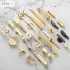 Modern Gold Kitchen Cupboard Drawer Handles – Chinese Style Decorative Knobs Handles