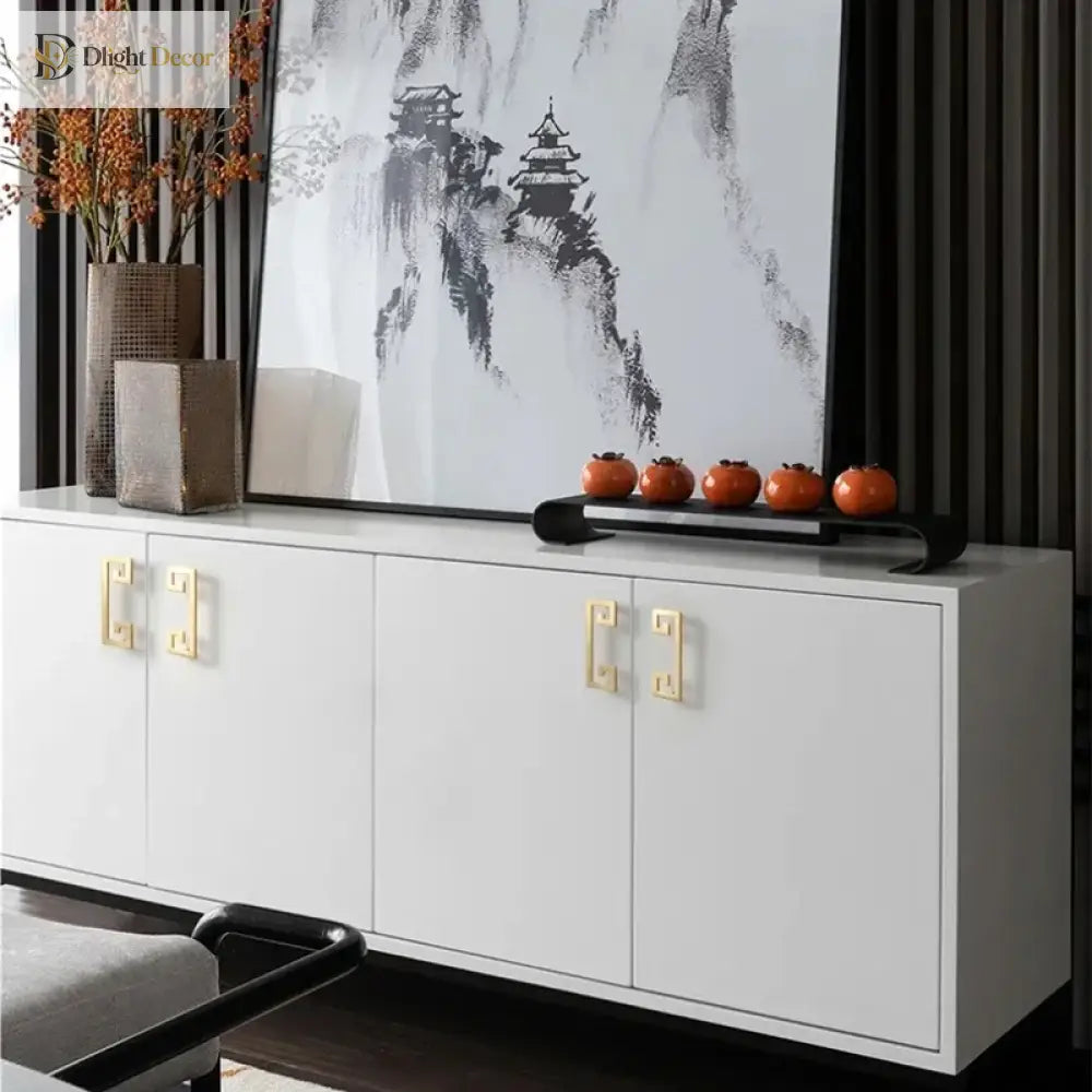 Modern Gold Kitchen Cupboard Drawer Handles – Chinese Style Decorative Knobs Handles