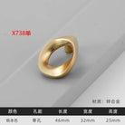 Modern Gold Kitchen Cupboard Drawer Handles – Chinese Style Decorative Knobs X738 Handles