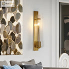 Elegant Modern American Style Wall Lamp - Golden Luminaire Perfect For Creating A Home Atmosphere