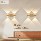 Modern Led Wall Light For Bathroom Mirror - Stylish Sconce Living Room Bedroom And Study Wall Lamp