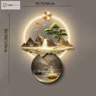 Dlight Decor 3D Wall Painting Light for Hallway Art Wall Art