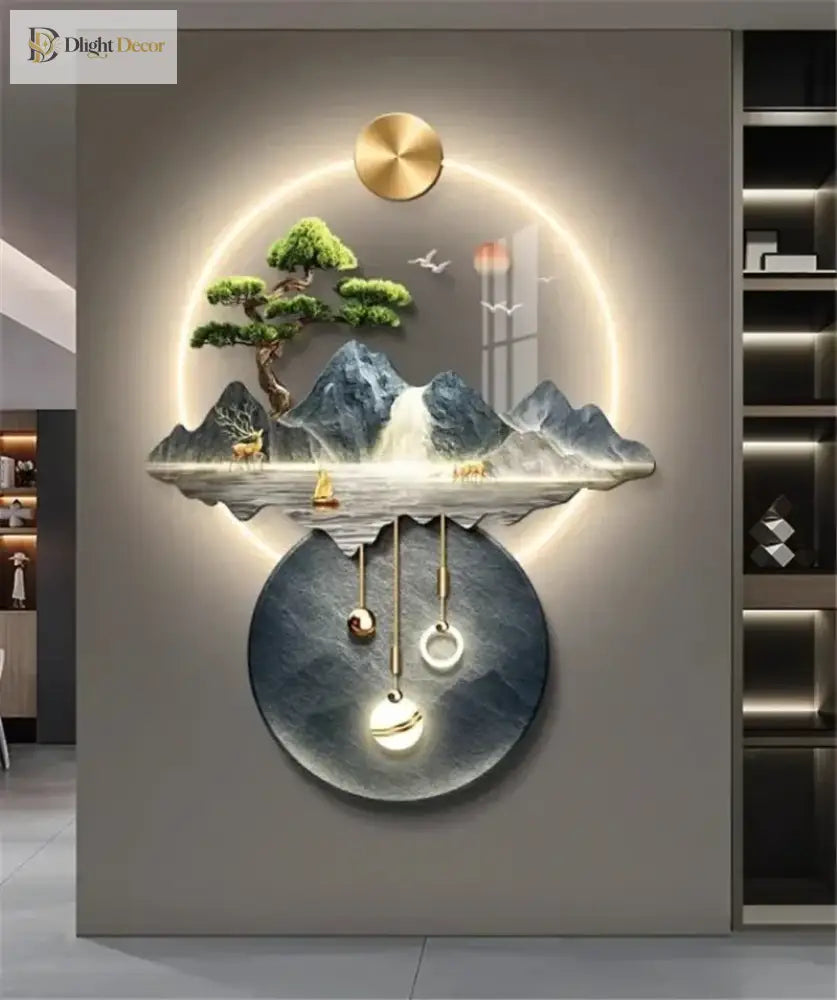 Dlight Decor 3D Wall Painting Light for Hallway Art Wall Art